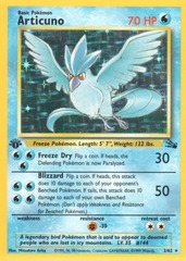 Articuno - 2/62 - Holo Rare - 1st Edition